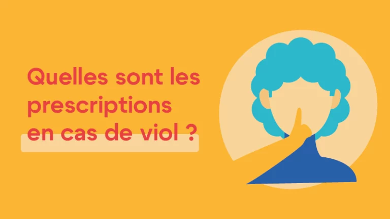 Lire la suite à propos de l’article Quelles sont les prescriptions en cas de viol ?
