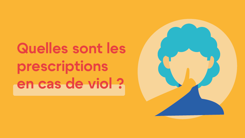 Lire la suite à propos de l’article Quelles sont les prescriptions en cas de viol ?